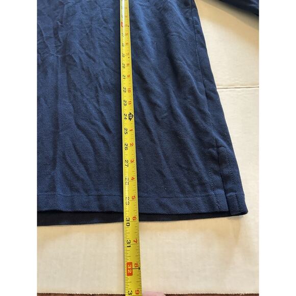 NWT Polo Ralph Lauren Hoodie Mens Large Blue Pullover Lightweight Yellow Pony - Picture 12 of 14